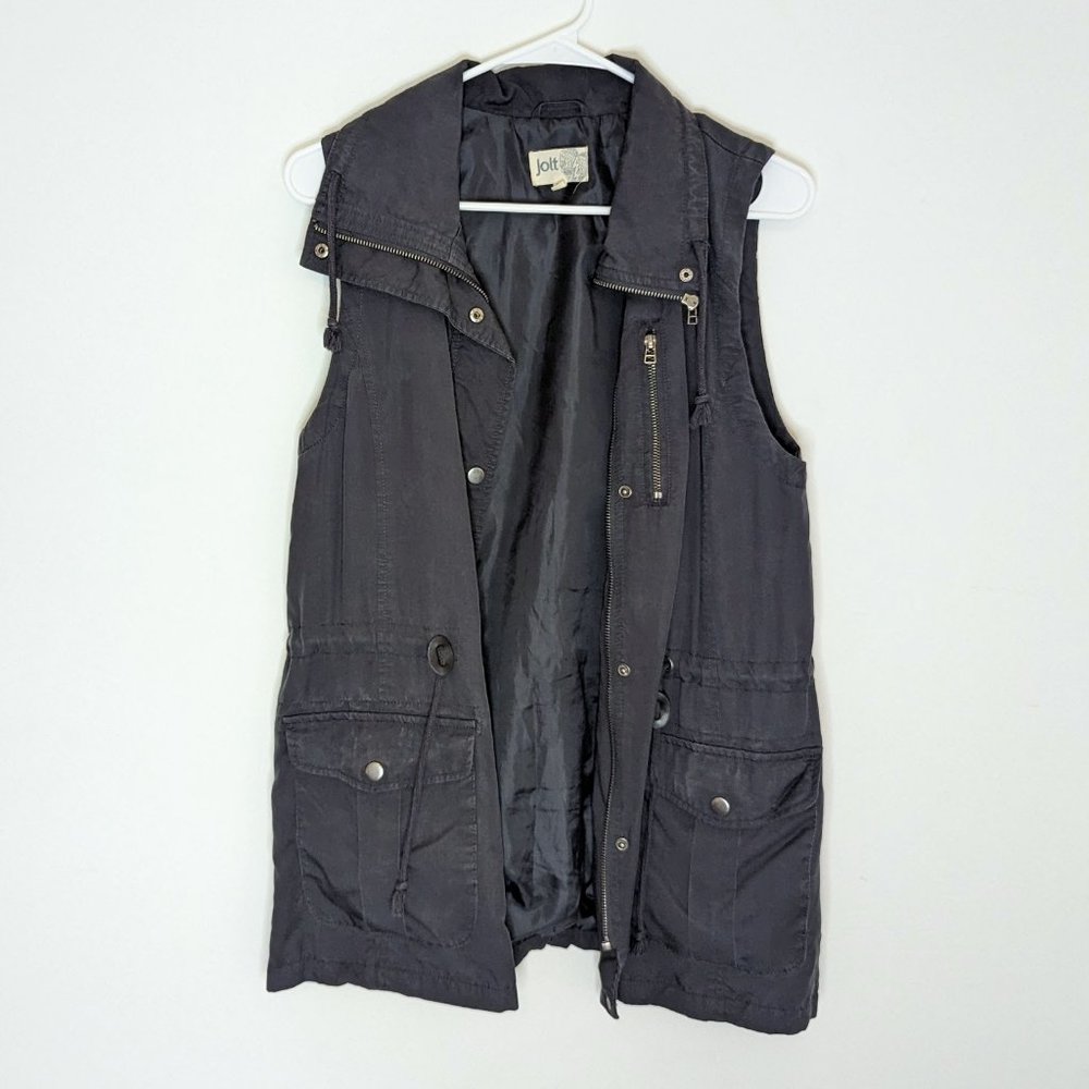 Jolt Grey Cargo Vest